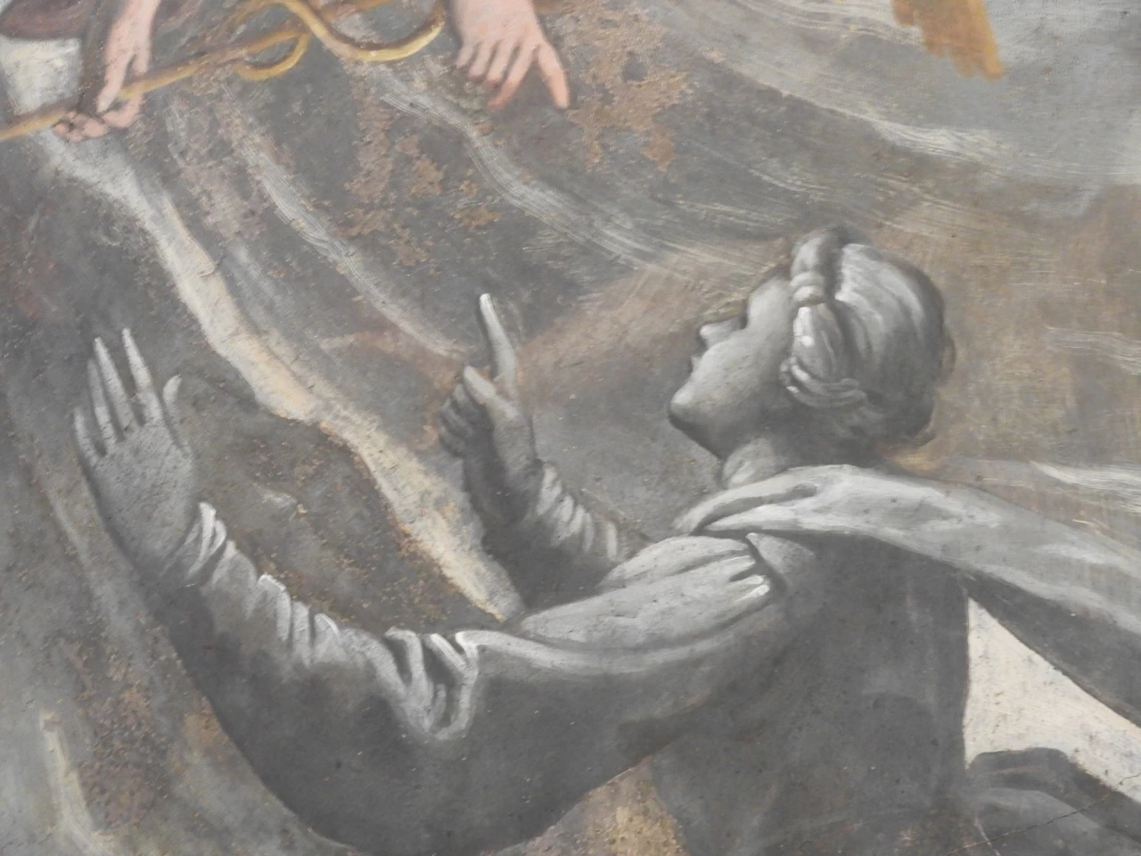 Mercurio Ersea e Aglauro - dettaglio, Metamorfosi, Palazzo Ducale, Mantova